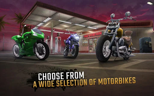 Moto Rider GO: Highway Traffic ڈاؤن لوڈ کریں – بہترین بائیک ریسنگ گیم - Screenshot 17