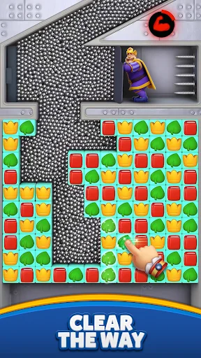 Royal Match ڈاؤن لوڈ کریں – کنگ رابرٹ کے محل کو سجائیں اور پہیلیاں حل کریں - Screenshot 14
