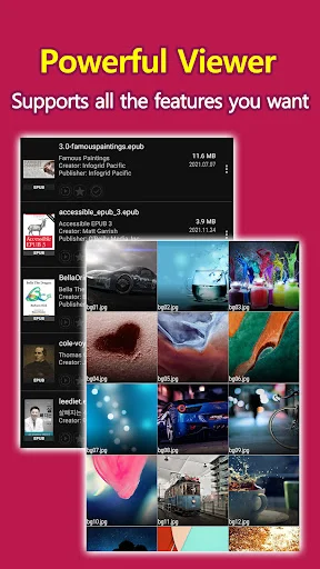 CherieViewer ڈاؤن لوڈ کریں – HEIC، EPUB اور کامکس مفت دیکھیں - Screenshot 1