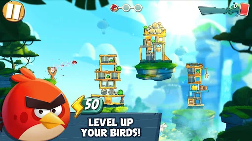 Angry Birds 2 ڈاؤن لوڈ کریں – بہترین تفریحی گیم فری ڈاؤن لوڈ - Screenshot 2
