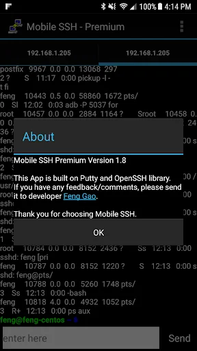 Mobile SSH (Premium) ڈاؤن لوڈ کریں – محفوظ ریموٹ کنکشن - Screenshot 6