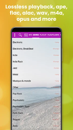 432 Player ڈاؤن لوڈ کریں – موسیقی کو 432Hz/528Hz میں سنیں - Screenshot 17