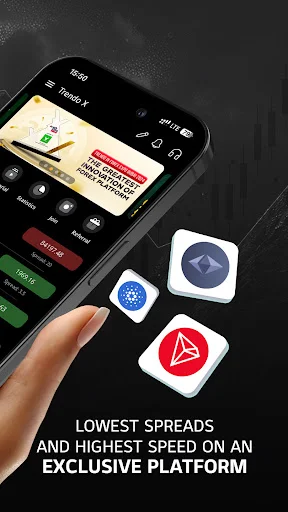 TrendoEx ڈاؤن لوڈ کریں – کرپٹو، فاریکس اور گولڈ ٹریڈنگ اب آسان - Screenshot 3