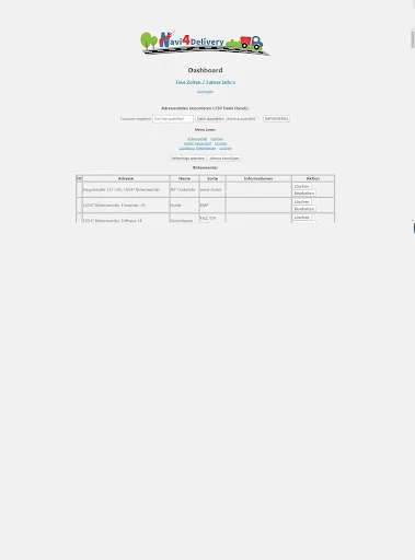 Navi4Delivery ڈاؤن لوڈ کریں – ڈیلیوری کے لیے بہترین روٹ پلاننگ ایپ - Screenshot 14