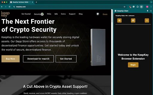 KeepKey Client ڈاؤن لوڈ کریں – کرپٹو اثاثوں کا محفوظ انتظام - Screenshot 2