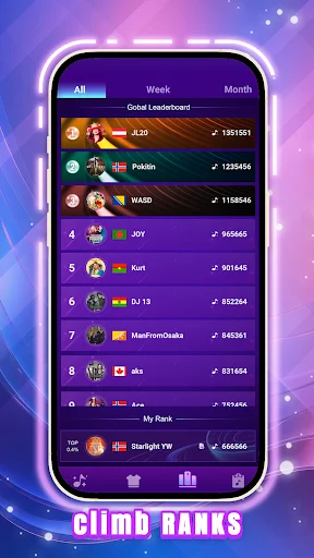 Beat Tiles 2: Piano Master ڈاؤن لوڈ کریں – بہترین میوزک گیم - Screenshot 20