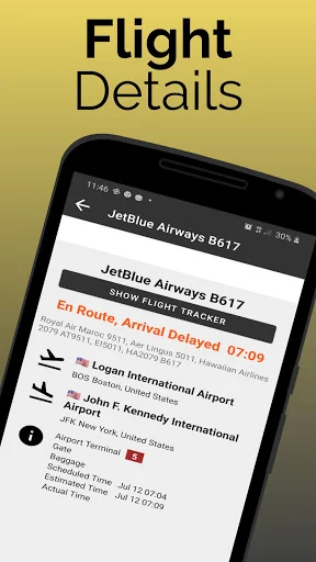 Fukuoka Airport Flight Info ڈاؤن لوڈ کریں – ریئل ٹائم فلائٹ اپ ڈیٹس - Screenshot 4