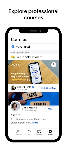 Edhomy Platform ڈاؤن لوڈ کریں – ماہر اساتذہ کے ساتھ زبانیں سیکھیں - Screenshot 4