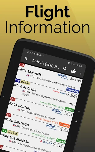 Washington Reagan Airport DCA ڈاؤن لوڈ کریں – براہ راست پرواز کی معلومات - Screenshot 13