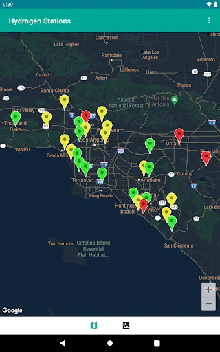 Hydrogen Stations USA ڈاؤن لوڈ کریں – ہائیڈروجن فیول اسٹیشن تلاش کریں - Screenshot 9