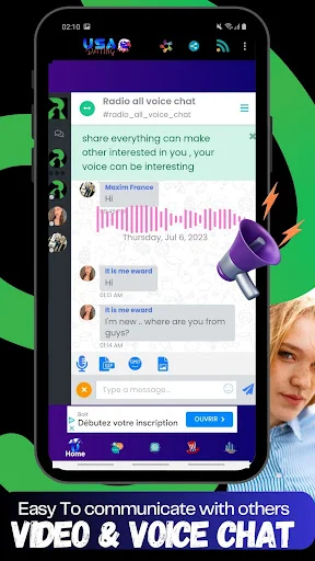 USA Dating ڈاؤن لوڈ کریں – امریکہ اور پیرس میں نئے دوست بنائیں - Screenshot 3