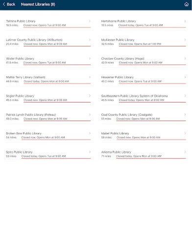 SE Oklahoma Library System ڈاؤن لوڈ کریں – بہترین ڈیجیٹل لائبریری ایپ - Screenshot 17