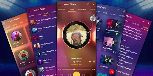Music Player – MP3 Player ڈاؤن لوڈ کریں – بہترین ساؤنڈ اور ایکویلائزر - Screenshot 1