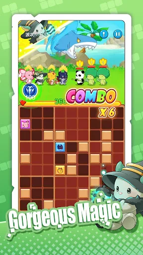 Block Puzzle : Cubemon ڈاؤن لوڈ کریں – بہترین پزل گیم - Screenshot 3