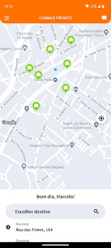 Chama e Pronto ڈاؤن لوڈ کریں – تیز، محفوظ اور آسان نیویگیشن - Screenshot 1
