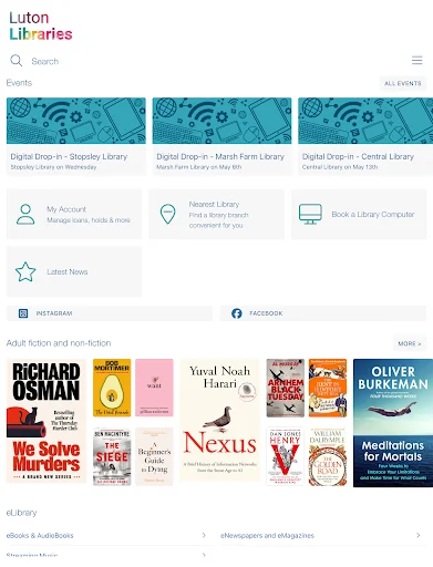 Luton Libraries ڈاؤن لوڈ کریں – اینڈرائیڈ کے لیے بہترین لائبریری ایپ - Screenshot 13
