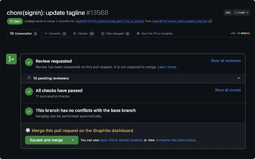 Graphite ڈاؤن لوڈ کریں – GitHub PRs کے لیے بہترین ٹول - Screenshot 2