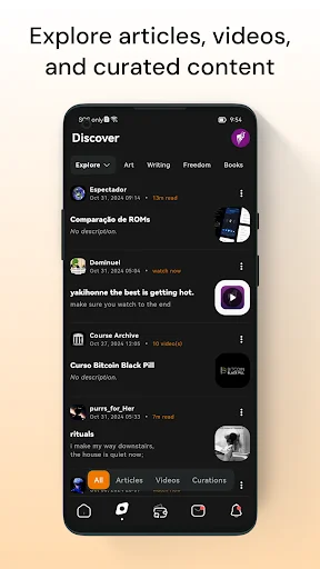 YakiHonne ڈاؤن لوڈ کریں – Nostr اور Bitcoin سوشل ایپ - Screenshot 2
