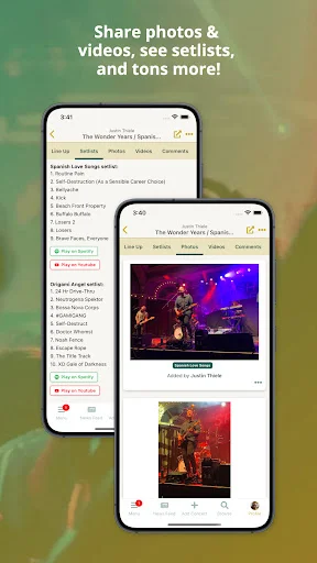 Concert Archives ڈاؤن لوڈ کریں – کنسرٹ ڈائری اور ڈیٹا بیس - Screenshot 5