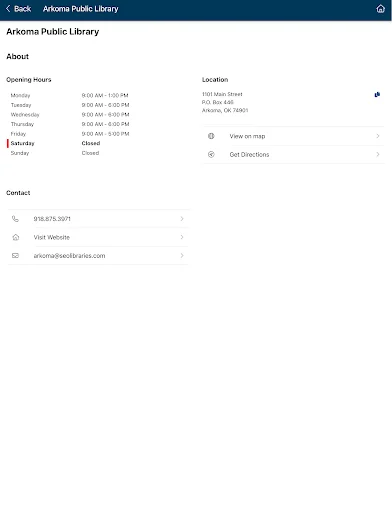 SE Oklahoma Library System ڈاؤن لوڈ کریں – بہترین ڈیجیٹل لائبریری ایپ - Screenshot 18