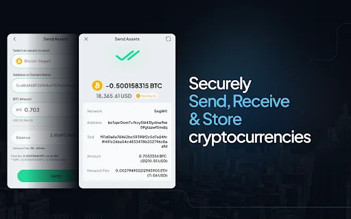 Hero Wallet ڈاؤن لوڈ کریں – محفوظ اور پرائیویسی پر مبنی کرپٹو والیٹ - Screenshot 3