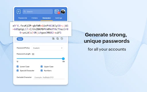 Zoho Vault ڈاؤن لوڈ کریں – پاس ورڈ مینیجر اور محفوظ ڈیٹا اسٹوریج - Screenshot 3