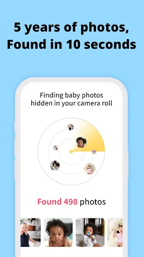 Babyfolio ڈاؤن لوڈ کریں – بچوں کی یادگار تصاویر اور خاندانی البم - Screenshot 4