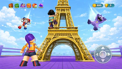 Climb & Jump: Obby 3D Tower ڈاؤن لوڈ کریں – بہترین 3D پلیٹ فارمر گیم - Screenshot 3