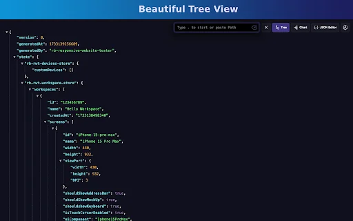 JSON Viewer Pro ڈاؤن لوڈ کریں – بہترین JSON فارمیٹر اور ویور - Screenshot 2
