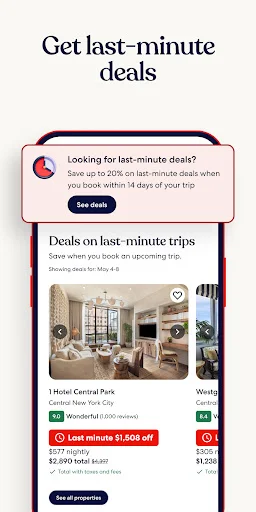 Hotels.com ایپ ڈاؤن لوڈ کریں – ہوٹل بکنگ اور سفری ڈیلز - Screenshot 2