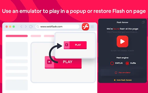 Flash Player Enable ڈاؤن لوڈ کریں – ویب پر فلیش گیمز چلائیں - Screenshot 3