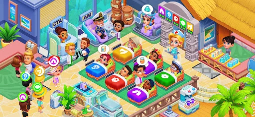 Hospital Madness ڈاؤن لوڈ کریں – ڈاکٹر بنیں اور کلینک بنائیں - Screenshot 5