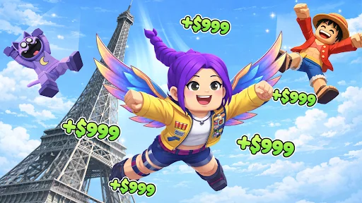 Climb & Jump: Obby 3D Tower ڈاؤن لوڈ کریں – بہترین 3D پلیٹ فارمر گیم - Screenshot 1
