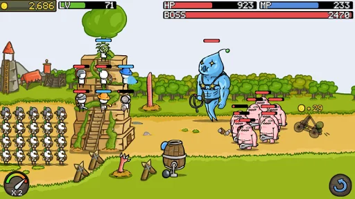 Grow Castle ڈاؤن لوڈ کریں – بہترین ٹاور ڈیفنس گیم اب مفت حاصل کریں - Screenshot 11