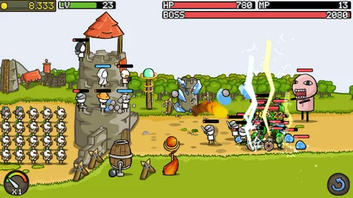 Grow Castle ڈاؤن لوڈ کریں – بہترین ٹاور ڈیفنس گیم اب مفت حاصل کریں - Screenshot 7