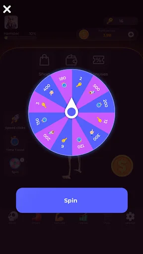 Hamster Clicker Earn Coins ڈاؤن لوڈ کریں – مفت سکے حاصل کریں - Screenshot 15