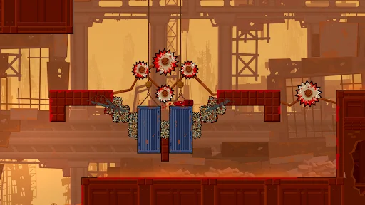 Super Meat Boy Forever ڈاؤن لوڈ کریں – مشکل ترین پلیٹ فارمنگ گیم - Screenshot 15