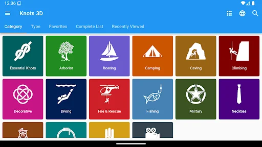 Knots 3D ڈاؤن لوڈ کریں – 220 سے زائد گرہ باندھنے کا بہترین طریقہ - Screenshot 16