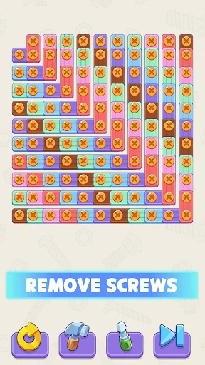 Screw It Out: Wood Puzzle ڈاؤن لوڈ کریں – دماغی کھیل - Screenshot 6