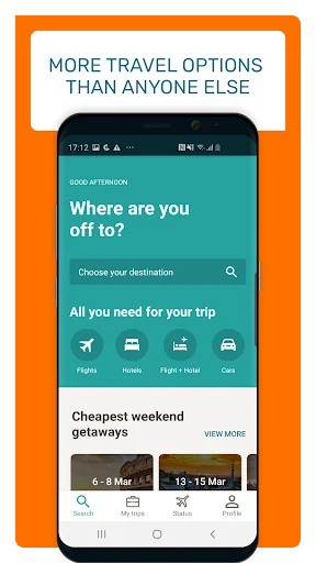 Travellink: سستے ٹکٹ اور ہوٹل بکنگ – Travellink ایپ ڈاؤن لوڈ کریں - Screenshot 1