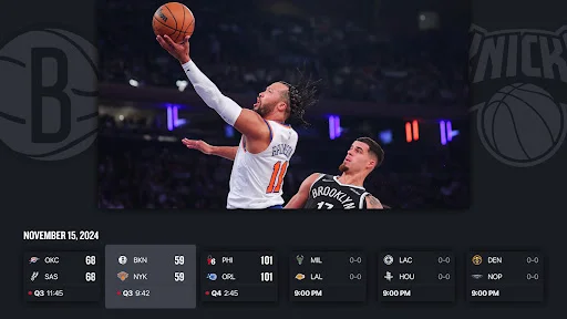 NBA: Live Games & Scores ڈاؤن لوڈ کریں – براہ راست NBA میچز دیکھیں - Screenshot 25