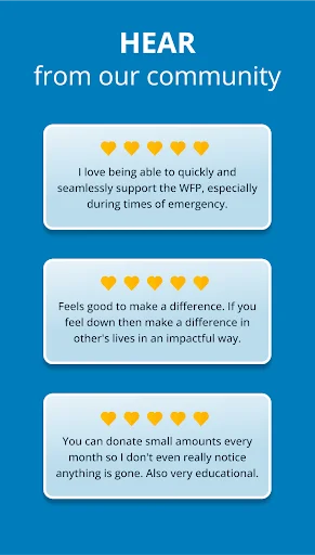 ShareTheMeal ایپ ڈاؤن لوڈ کریں – غربت کے خاتمے کے لیے چندہ دیں - Screenshot 8