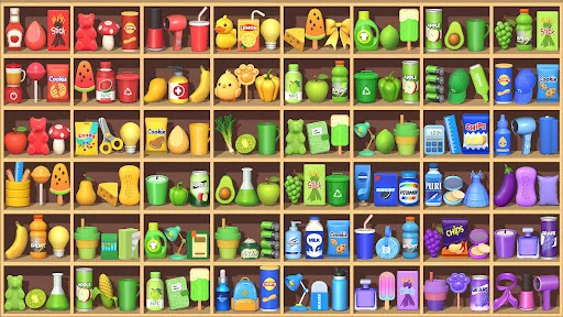 Goods Ready ڈاؤن لوڈ کریں – بہترین 3D سپر مارکیٹ پزل گیم - Screenshot 6