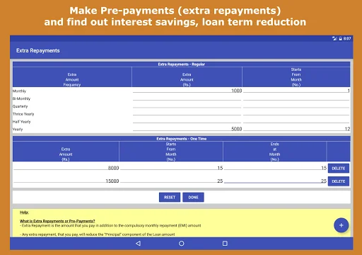 Financial Calculator India ڈاؤن لوڈ کریں – بہترین مالیاتی ٹولز - Screenshot 18