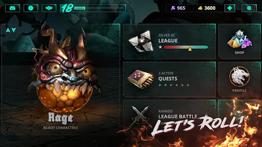 Kloot Arena ڈاؤن لوڈ کریں – آن لائن PvP بیٹل ایرینا گیم - Screenshot 19