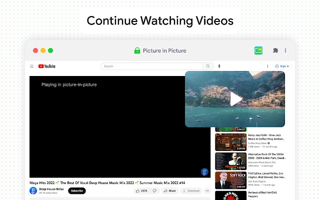 Picture in Picture Floating Player ڈاؤن لوڈ کریں – ویڈیو ملٹی ٹاسکنگ - Screenshot 1