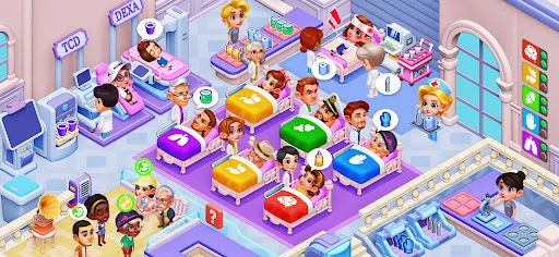 Hospital Madness ڈاؤن لوڈ کریں – ڈاکٹر بنیں اور کلینک بنائیں - Screenshot 4