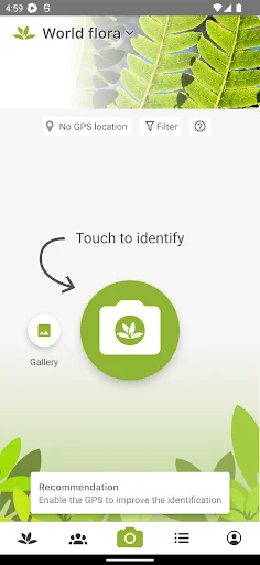 PlantNet Plant Identification ڈاؤن لوڈ کریں – پودوں کی شناخت اب آسان - Screenshot 1