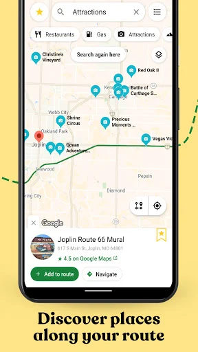 Roadie: Road Trip Planner ڈاؤن لوڈ کریں – بہترین روڈ ٹرپ کا سفر پلان کریں - Screenshot 3