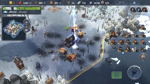 Northgard ڈاؤن لوڈ کریں – اینڈرائیڈ پر بہترین حکمت عملی کا کھیل - Screenshot 8